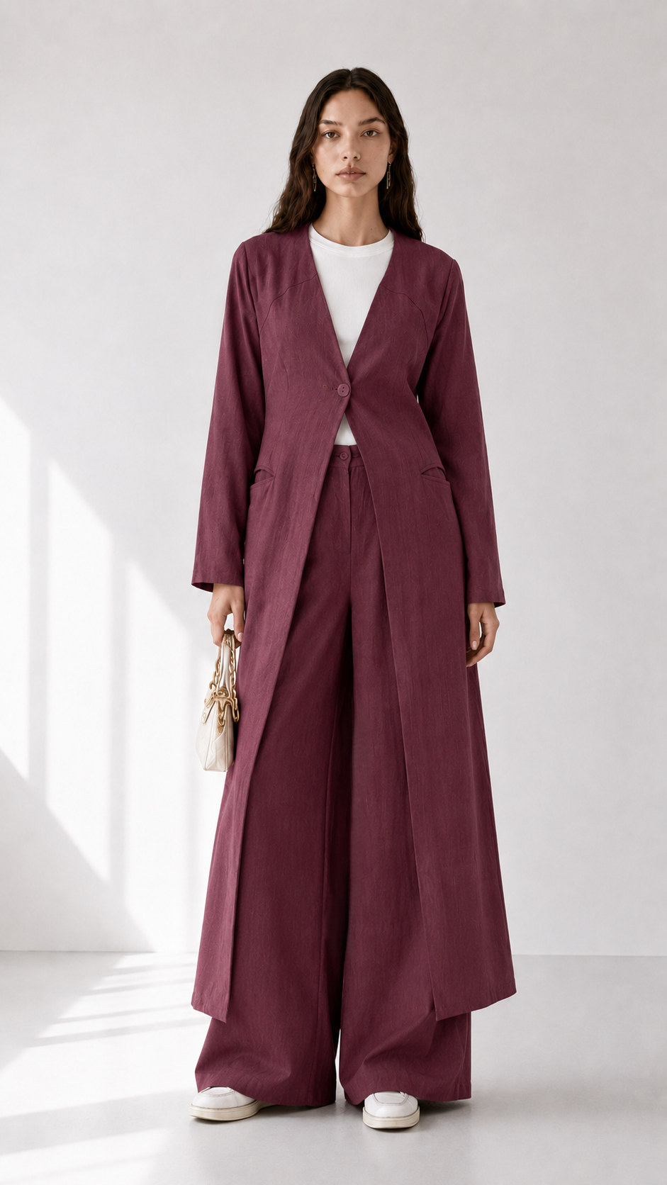 Linen Long Set 1004 - HANGER
