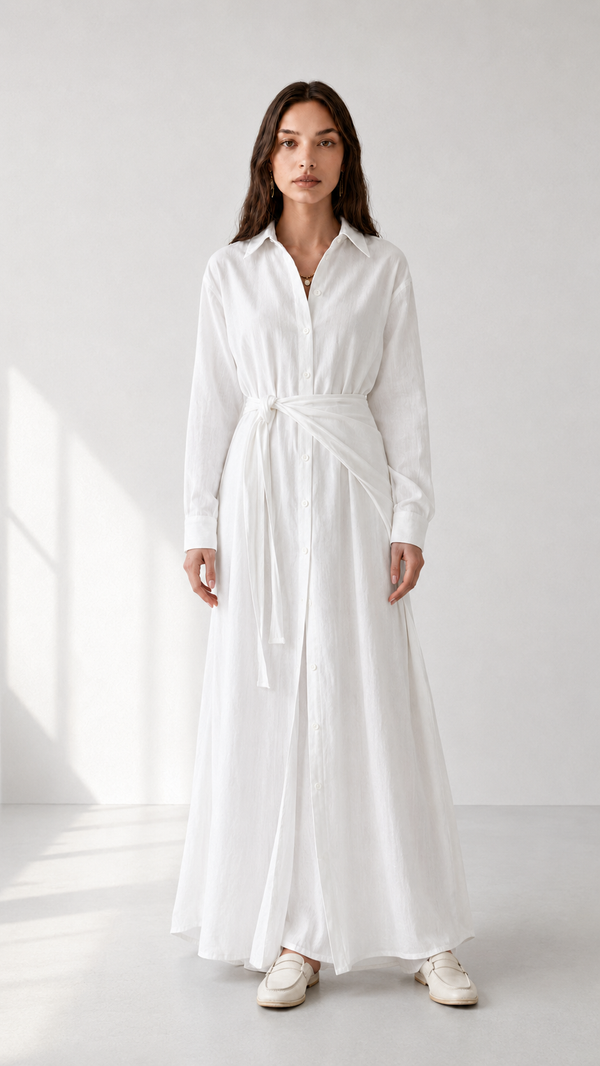 Linen 4 piece Shirt Set 1003 - HANGER