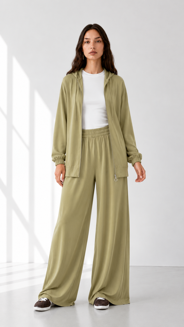Hoodie Zip Set  1001 - HANGER