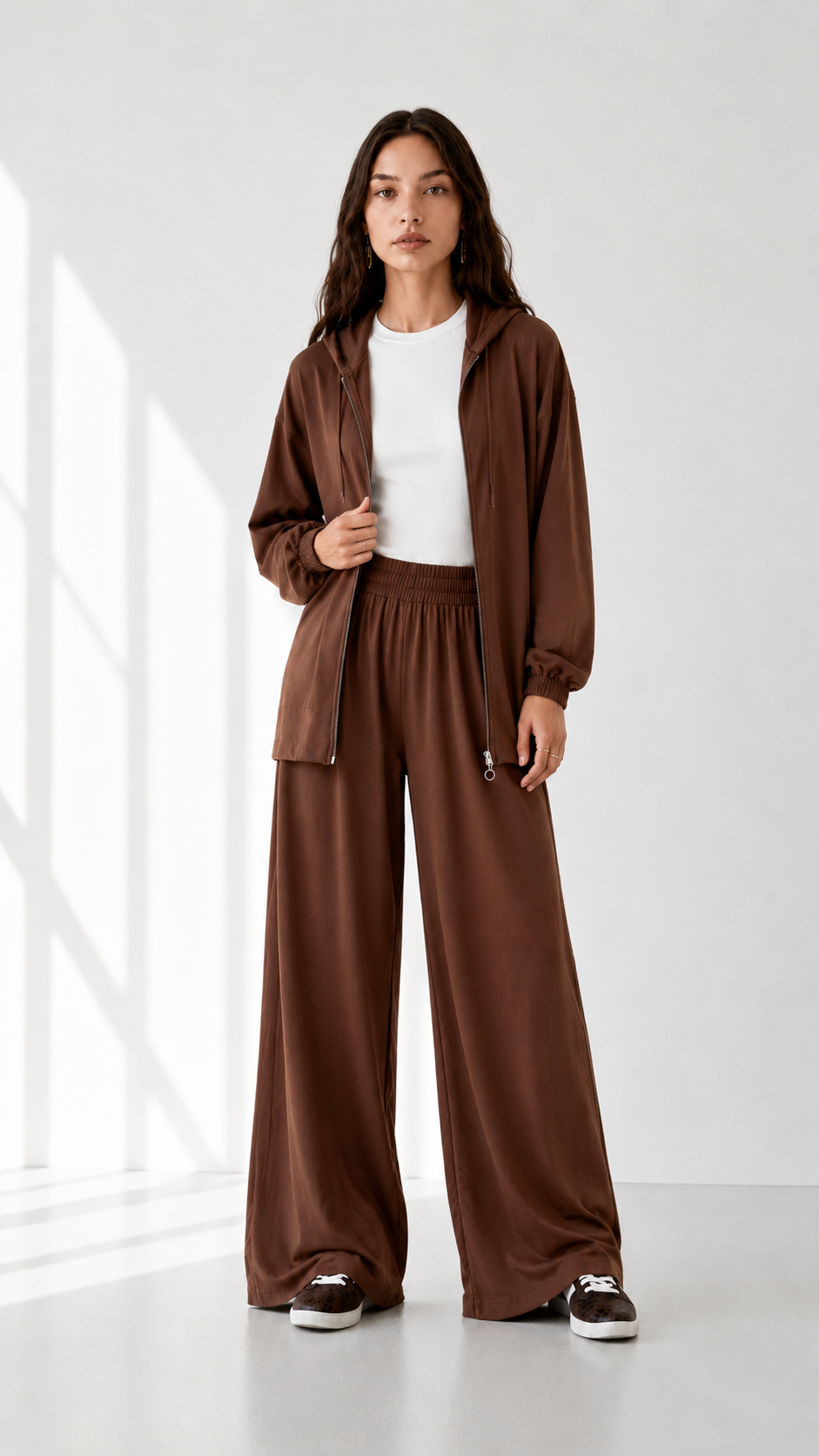 Hoodie Zip Set  1001