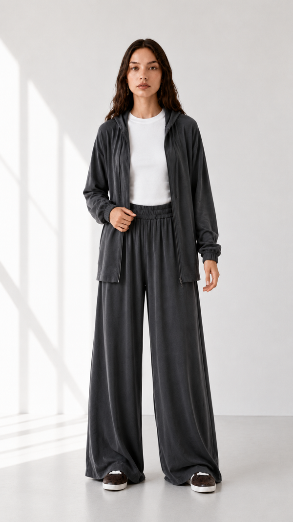 Hoodie Zip Set  1001 - HANGER