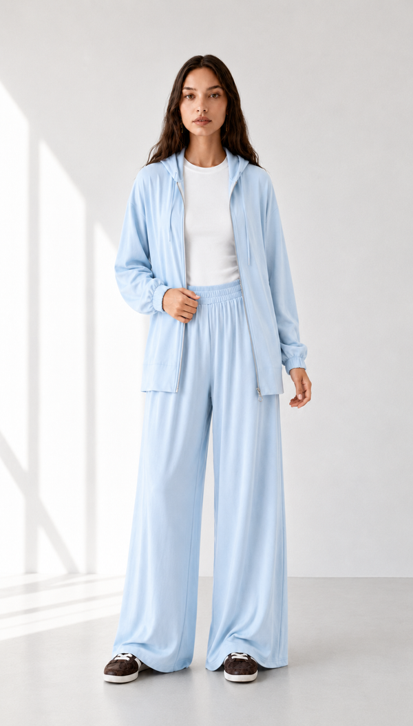 Hoodie Zip Set  1001 - HANGER