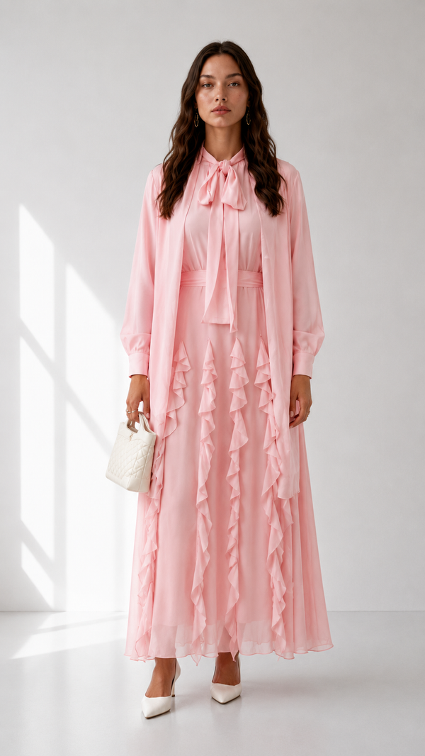 DRESS YA 26063 - HANGER