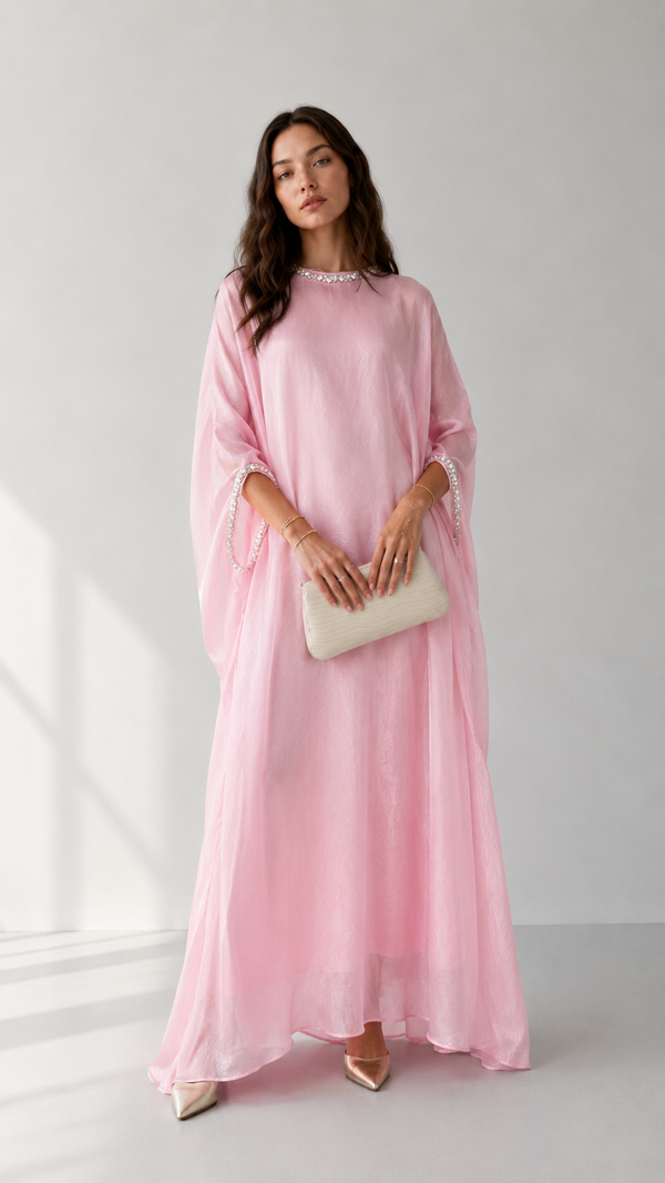 DRESS WITH INNER YA 26146 - HANGER