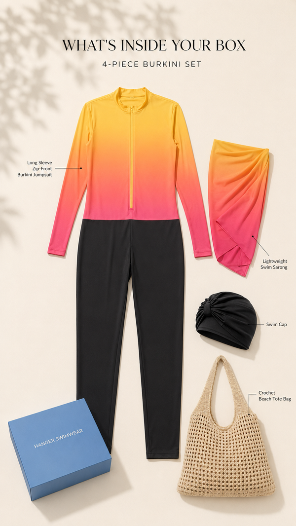 Sunset Burkini Set - HANGER