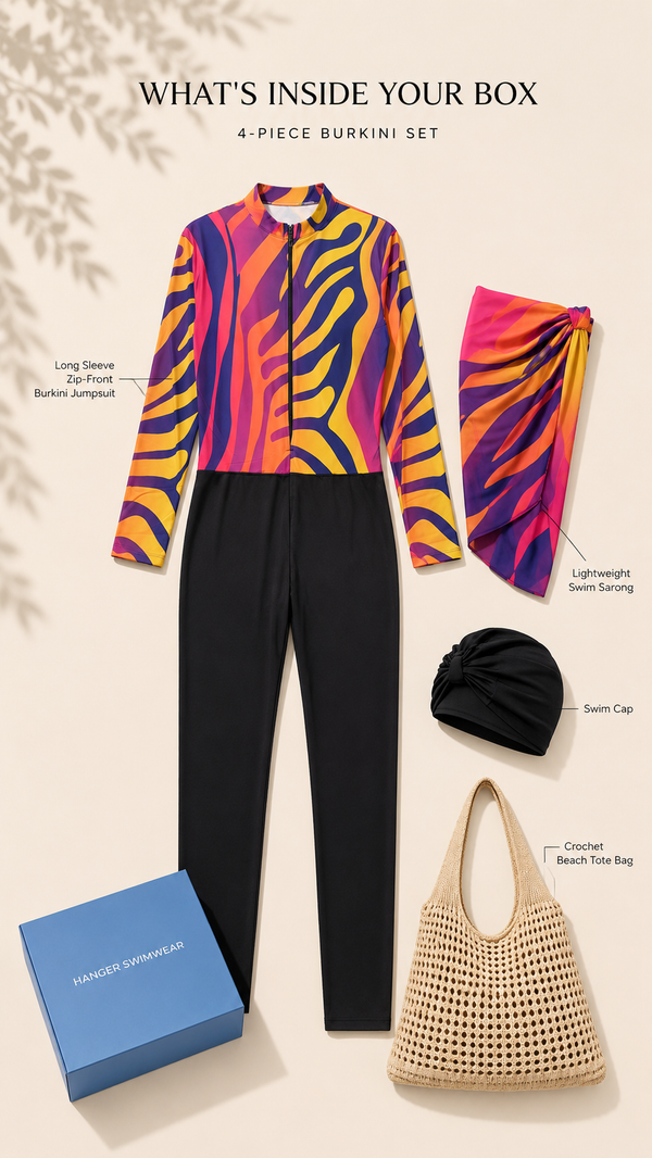 Tropical Burkini Set - HANGER
