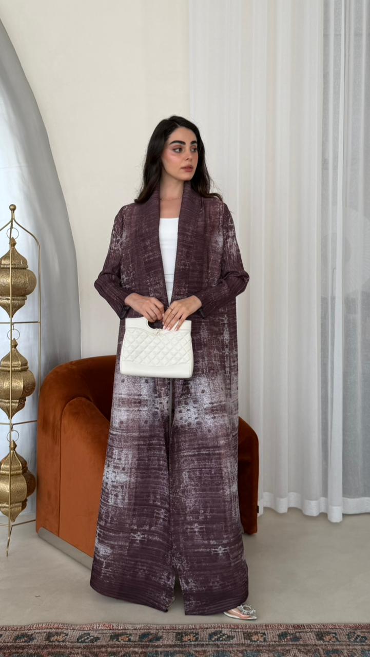 PLEATED ABAYA - HANGER