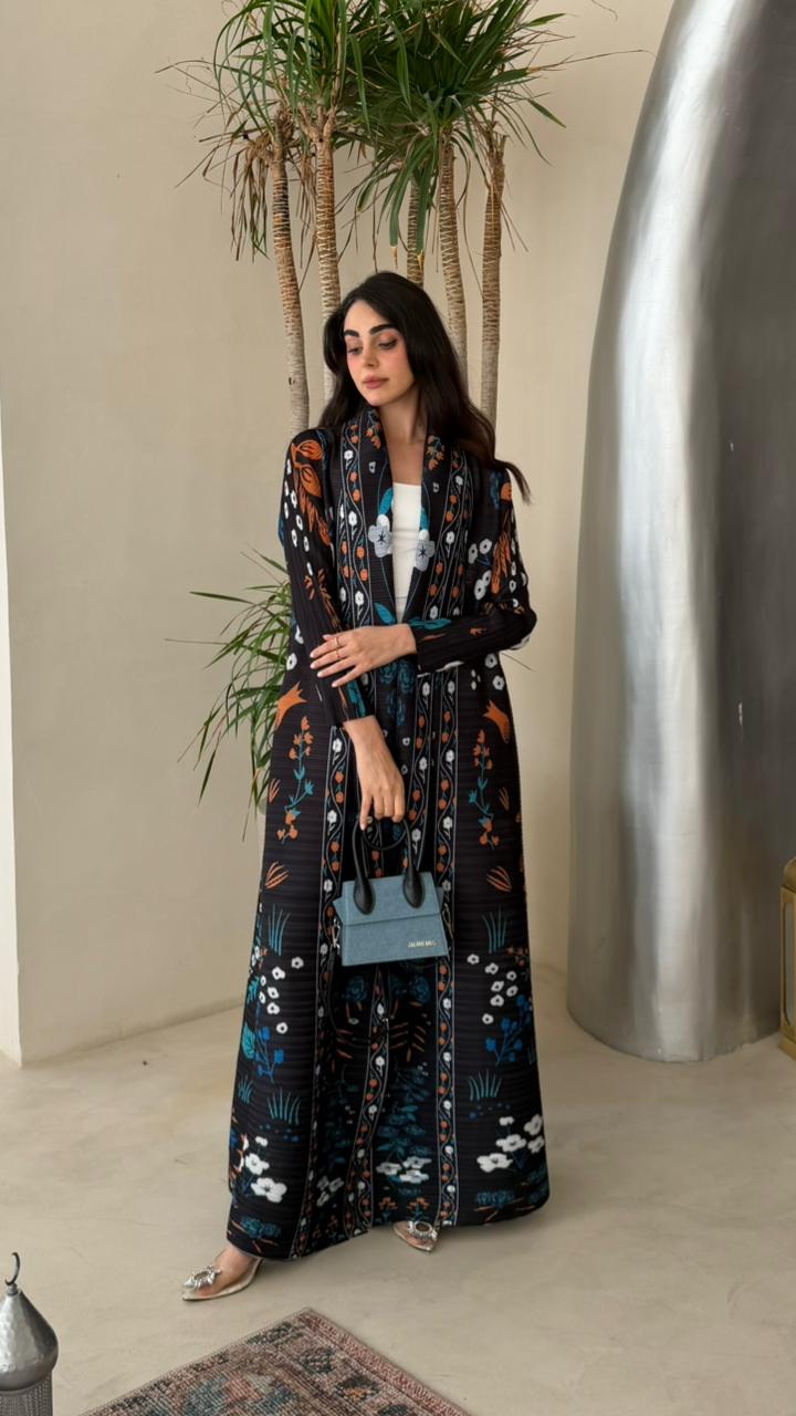 PLEATED ABAYA - HANGER