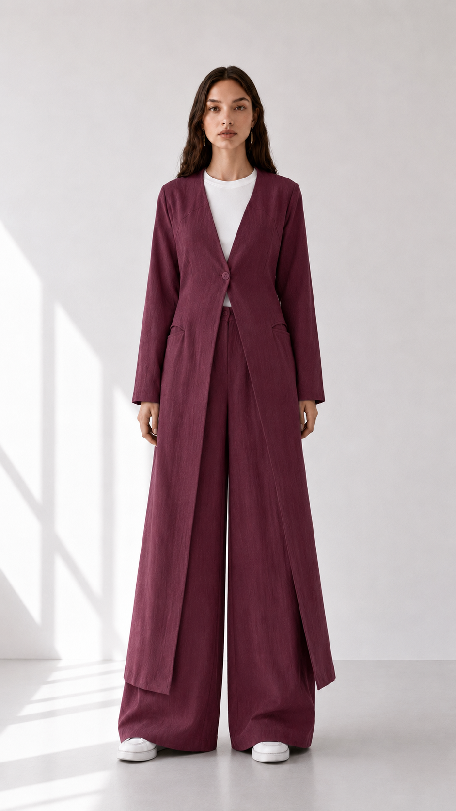 Linen Long Set 1004