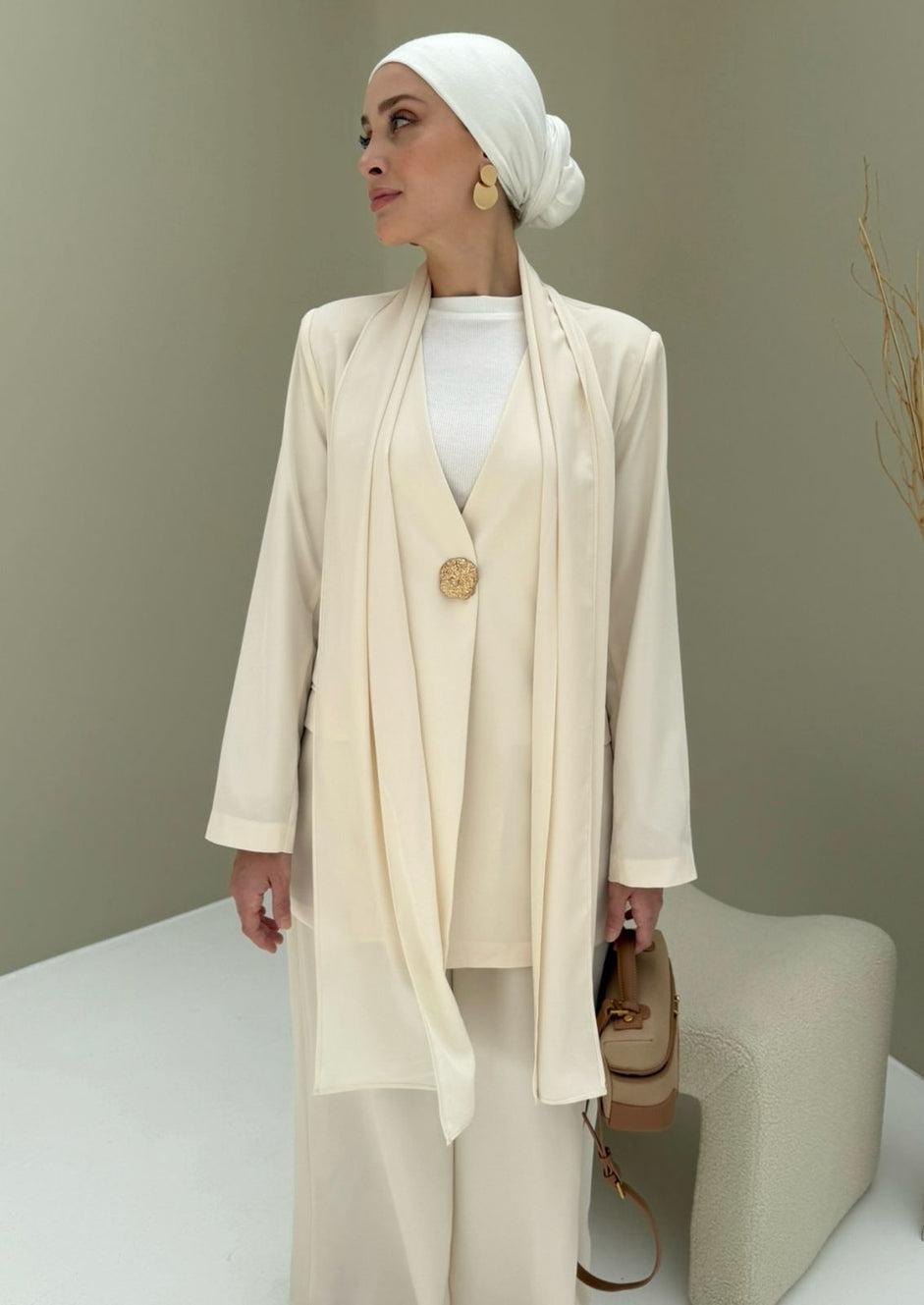 Scarf jacket KB 3098 - HANGER