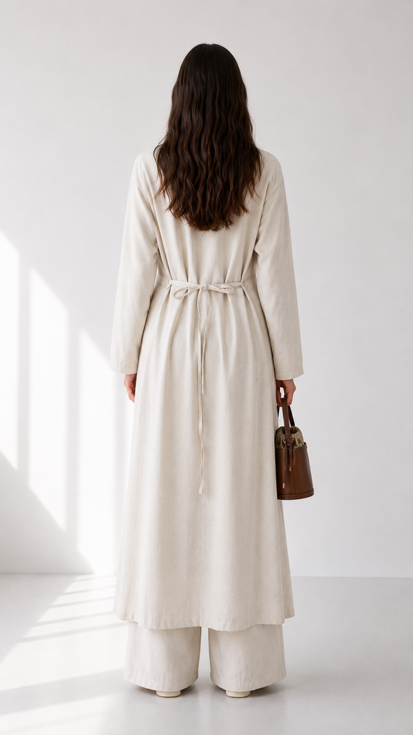 Linen Long Set 1004 - HANGER