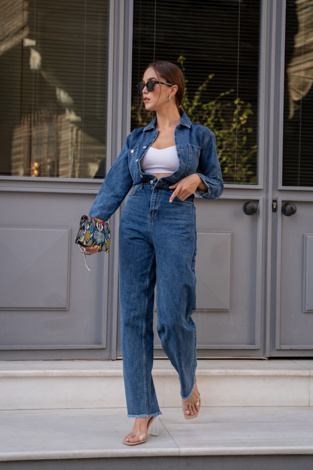 Denim Jumpsuit 230108 - HANGER