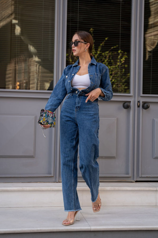 Denim Jumpsuit 230108 - HANGER