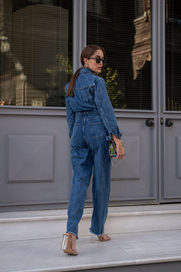 Denim Jumpsuit 230108 - HANGER