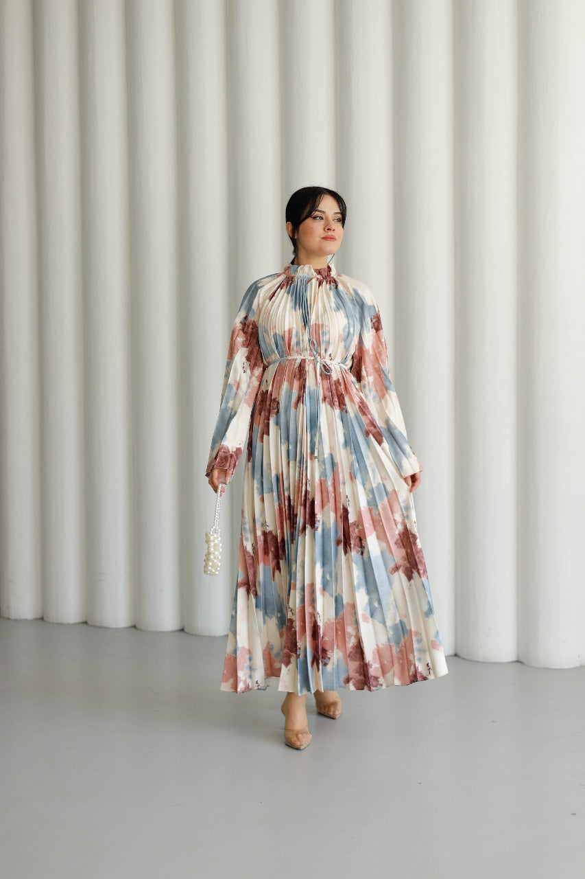 Belted dress AH- 6535-1