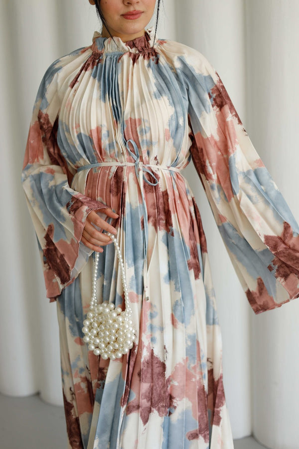 Belted dress AH- 6535-1