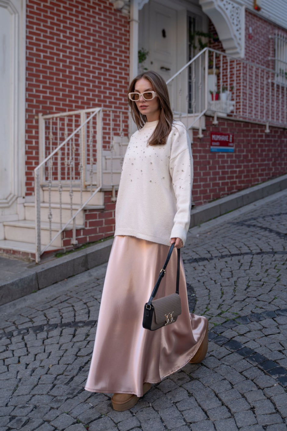 Satin Skirt DE231052 - HANGER