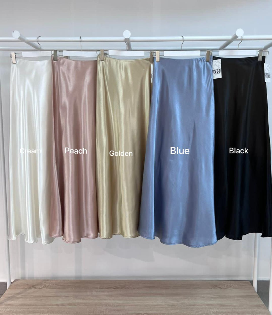 Satin Skirt DE231052 - HANGER