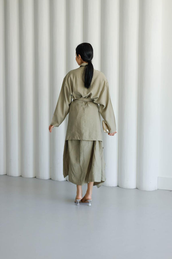 Belted dress QU 1078 - HANGER