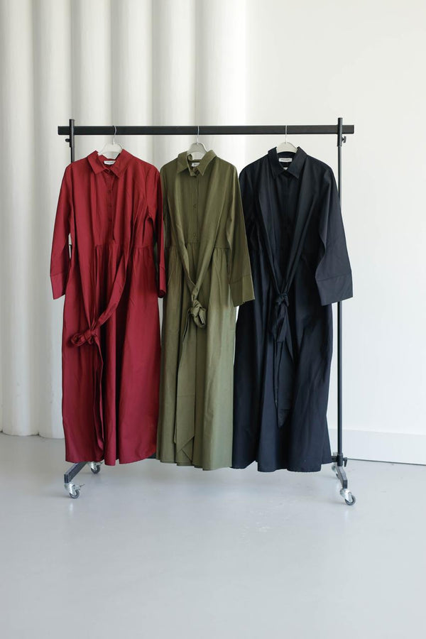 Belted dress PO 25-517