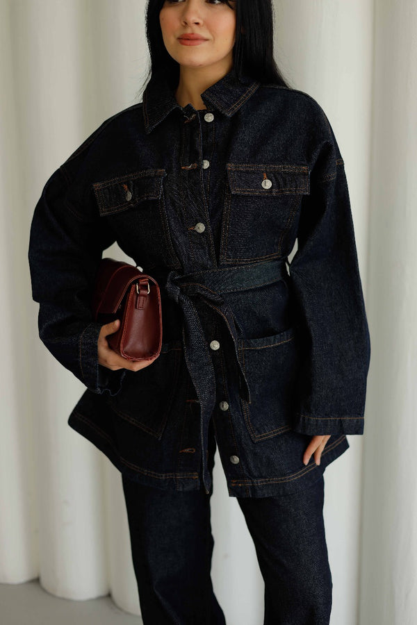 Belted Jacket 240274