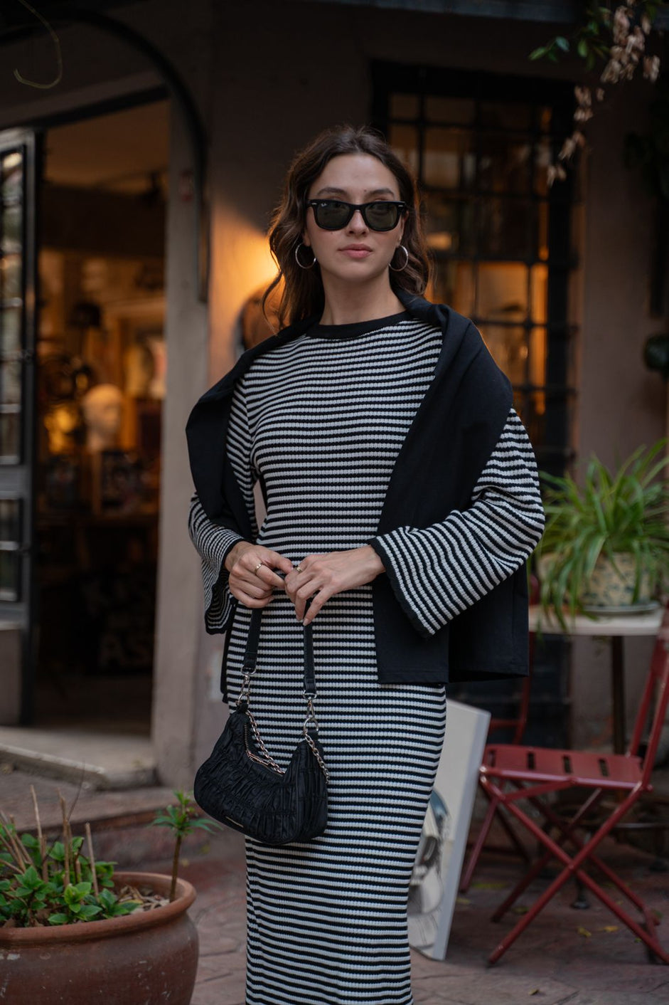 Line Dress DE105 - HANGER