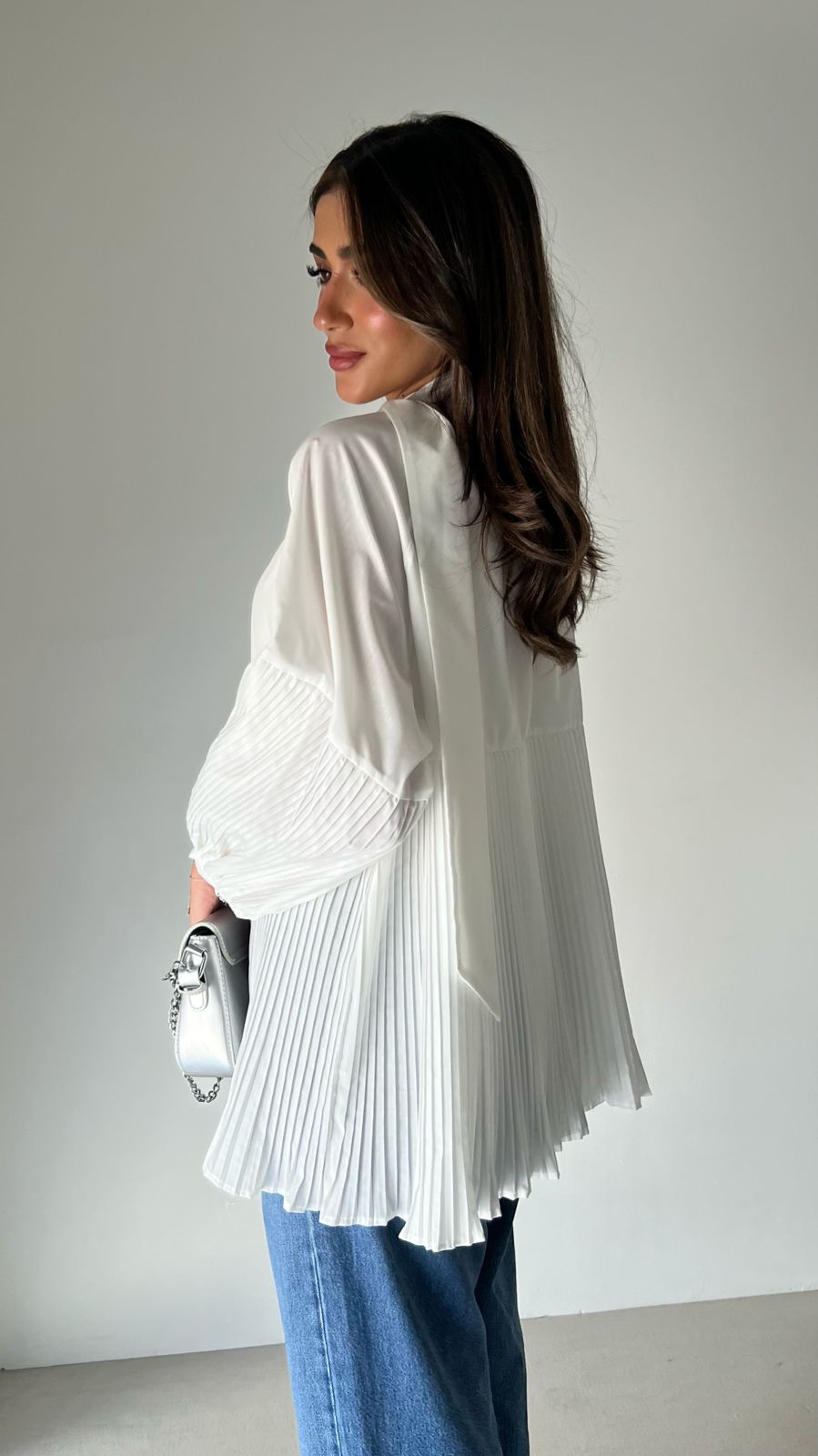belted blouse HEN 81012 - HANGER