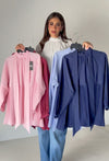 belted blouse HEN 81012 - HANGER