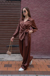 Satin Wide Pant 10180 - HANGER