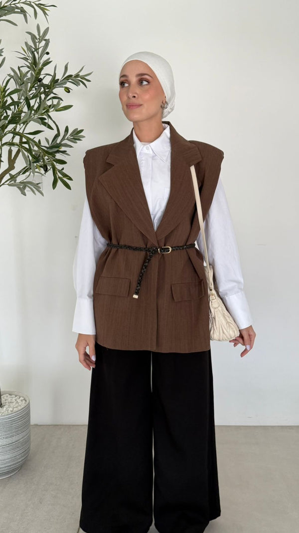 Cut Sleeve Blazer EF 7513