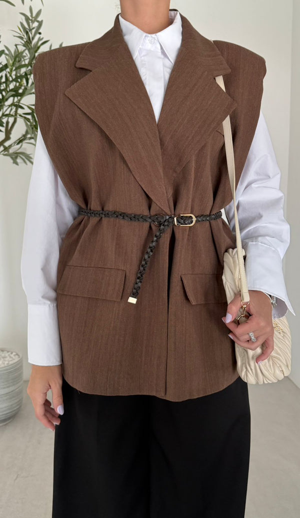 Cut Sleeve Blazer EF 7513