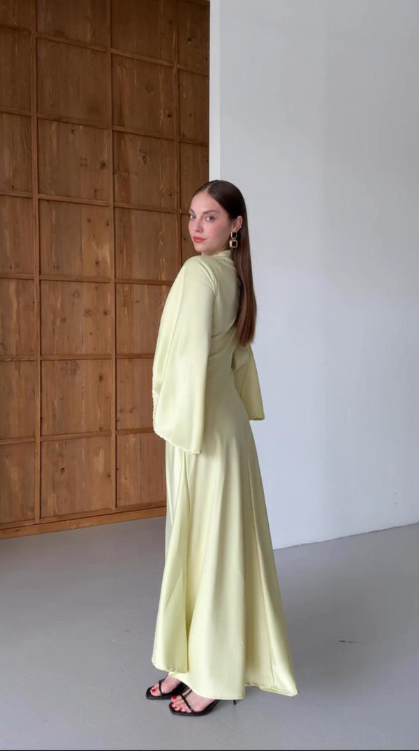 Satin Dress TN4080 - HANGER