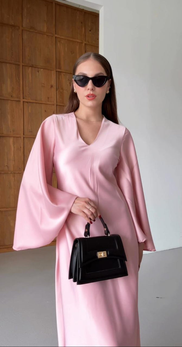 Satin Dress TN4080 - HANGER