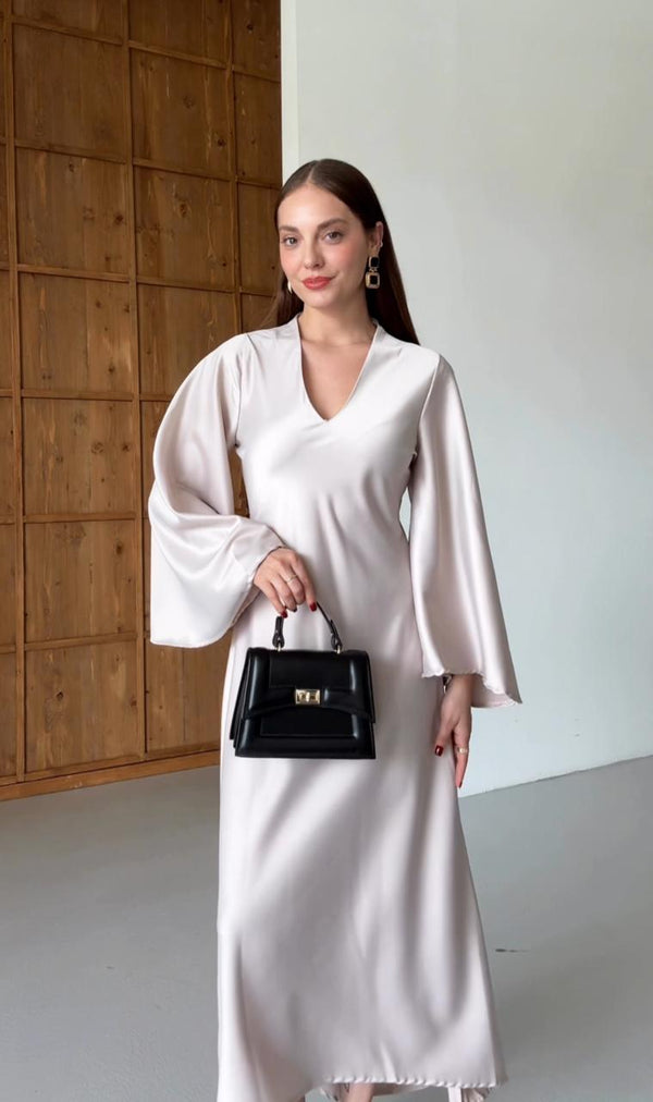 Satin Dress TN4080 - HANGER