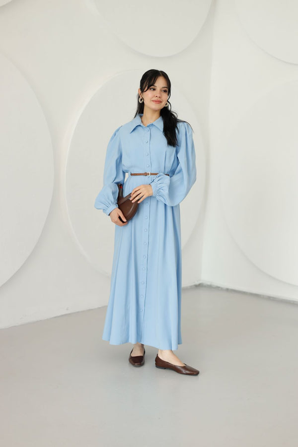 Belted dress LA837 - HANGER