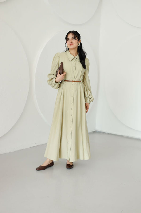 Belted dress LA837 - HANGER