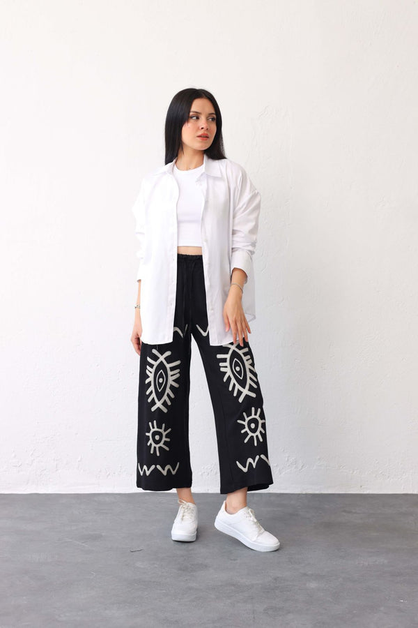 Patterned pant 40199 - HANGER