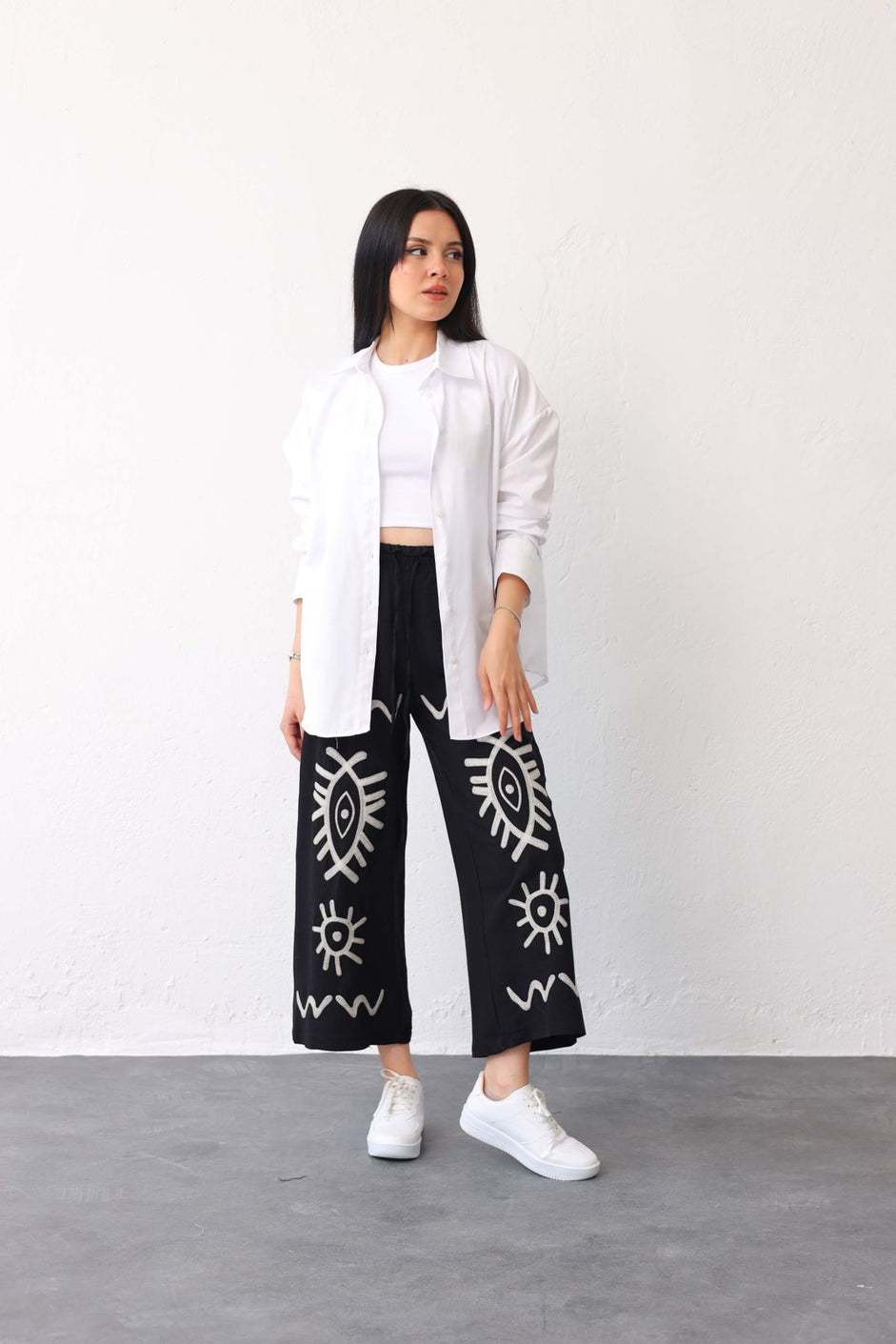 Patterned pant 40199 - HANGER