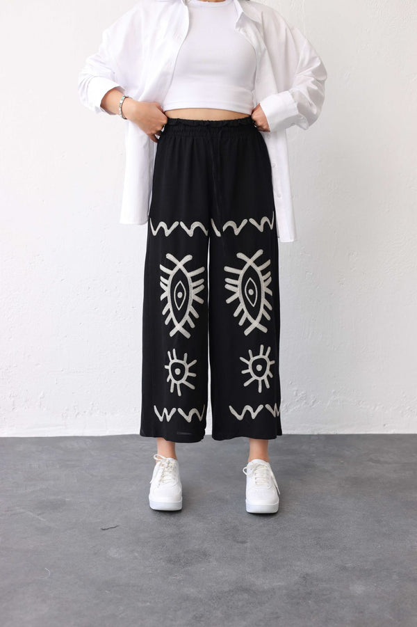 Patterned pant 40199 - HANGER