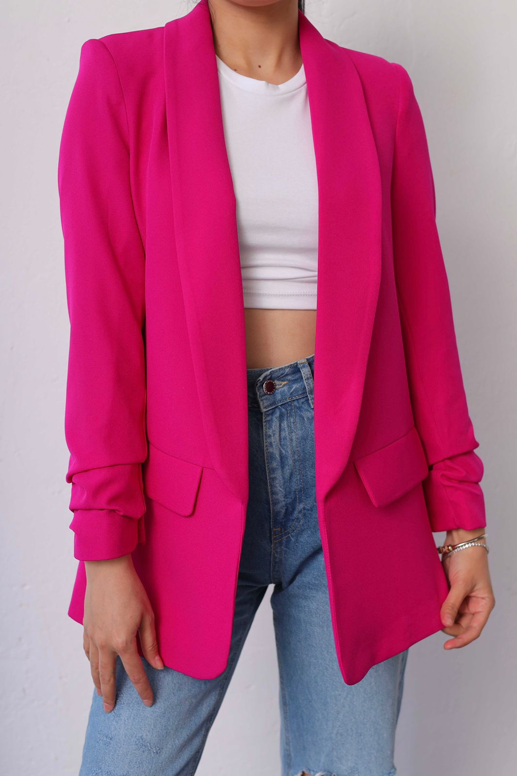 Open Blazer F16408