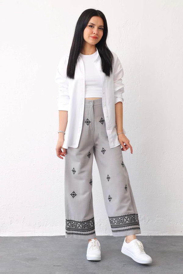 Patterned Pant 40189