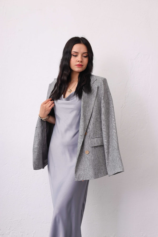 Satin dress Y28552 - HANGER