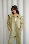 zippered suit P8278