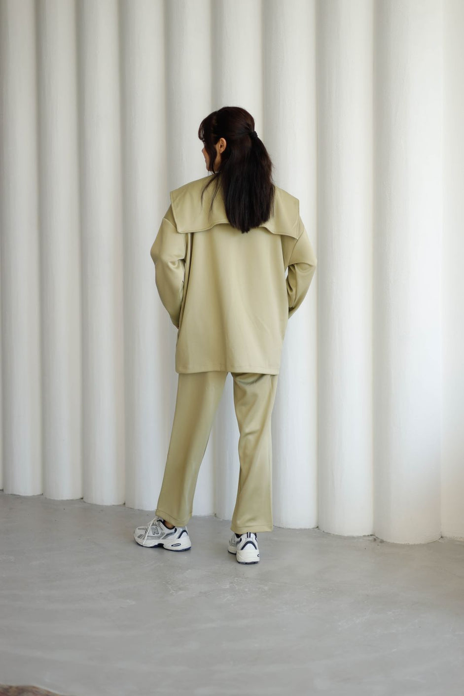 zippered suit P8278