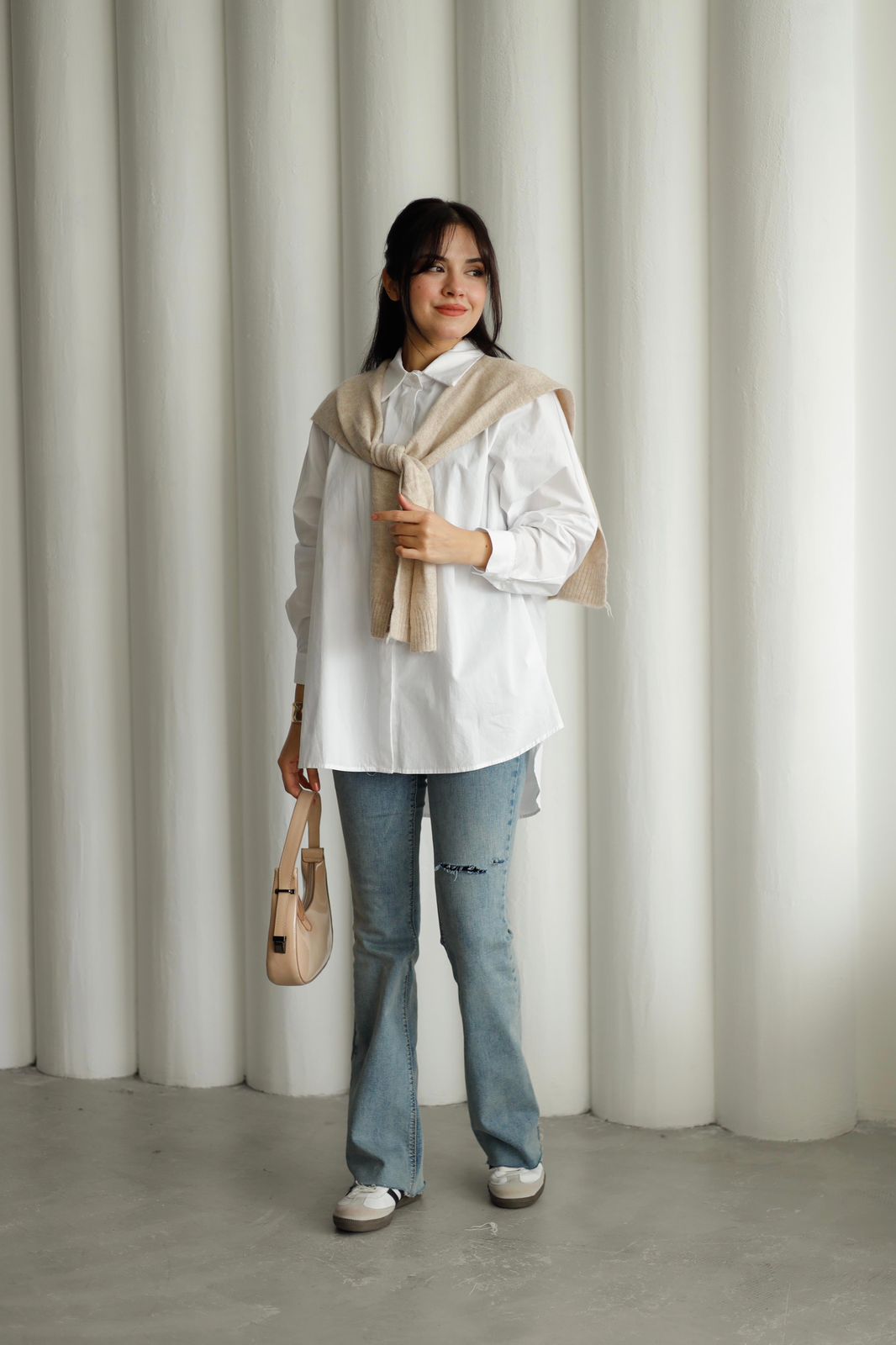 scarf shirt M37750 - HANGER