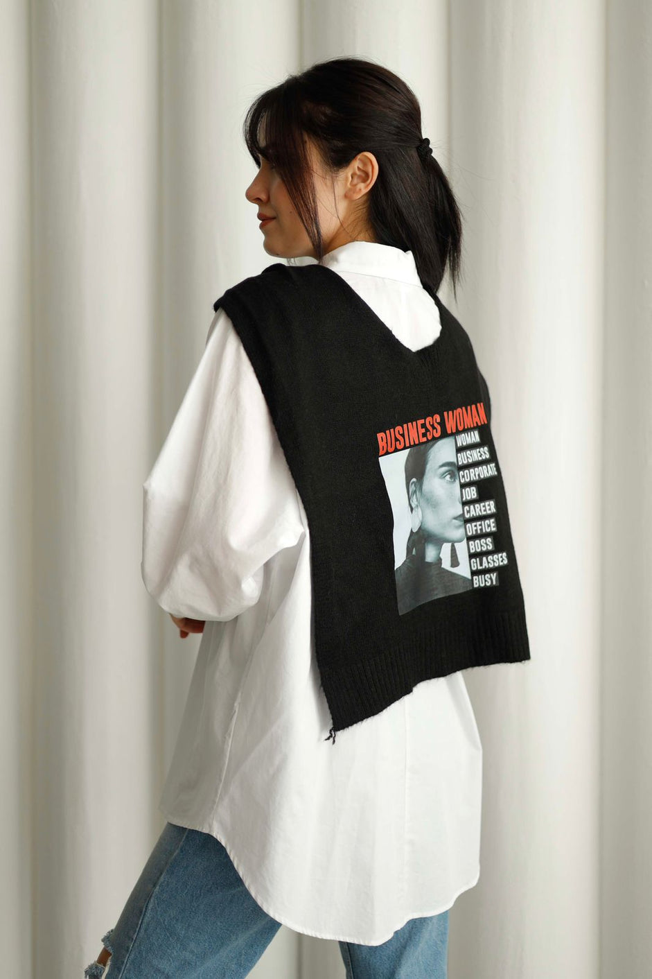 scarf shirt M37750 - HANGER
