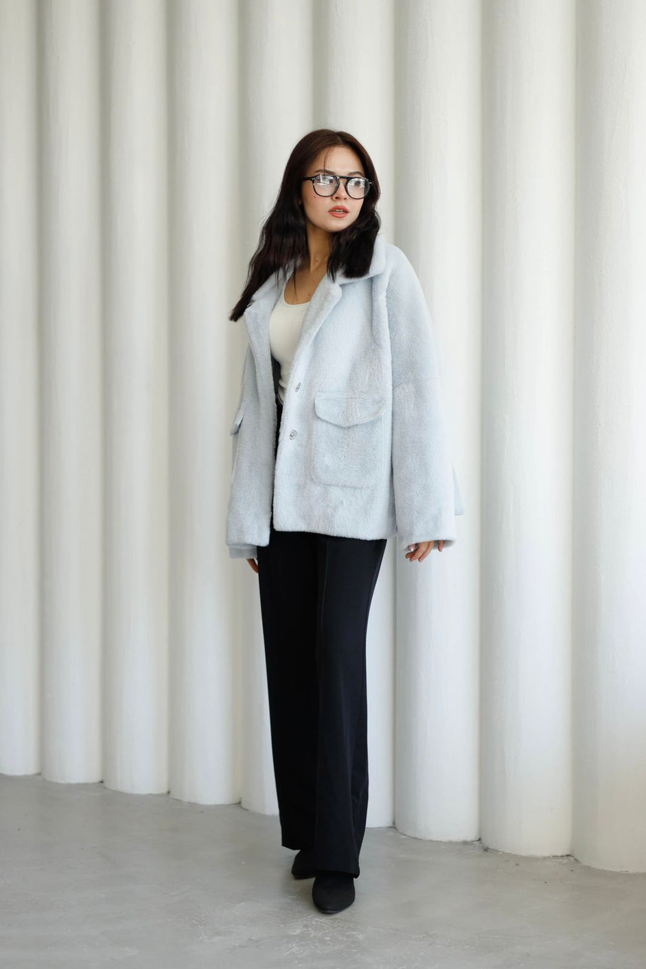 coat double pocket HFK508026