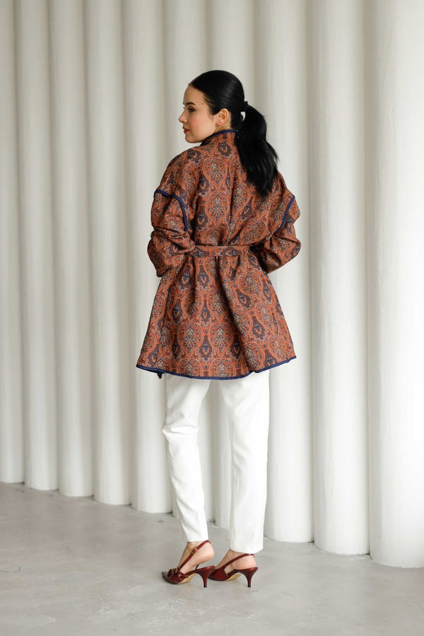 printed  jacket AH- 7232