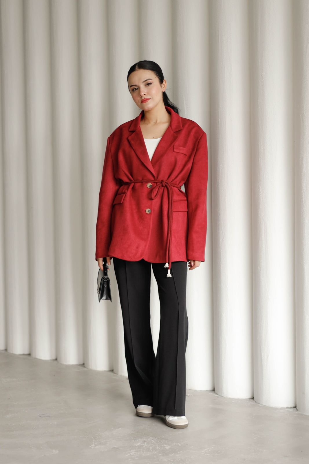 BLAZER WITH BELT 25-602-1 - HANGER
