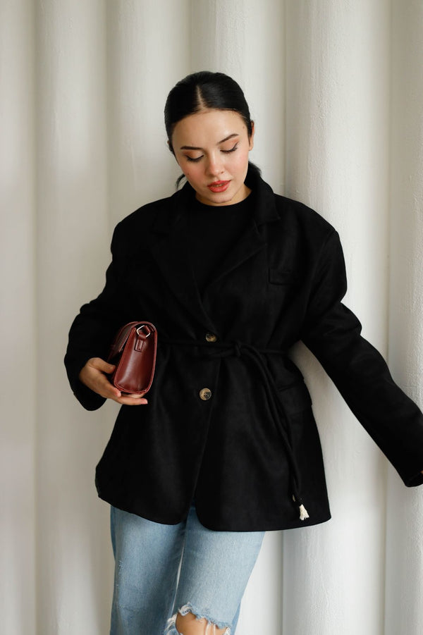 BLAZER WITH BELT 25-602-1 - HANGER
